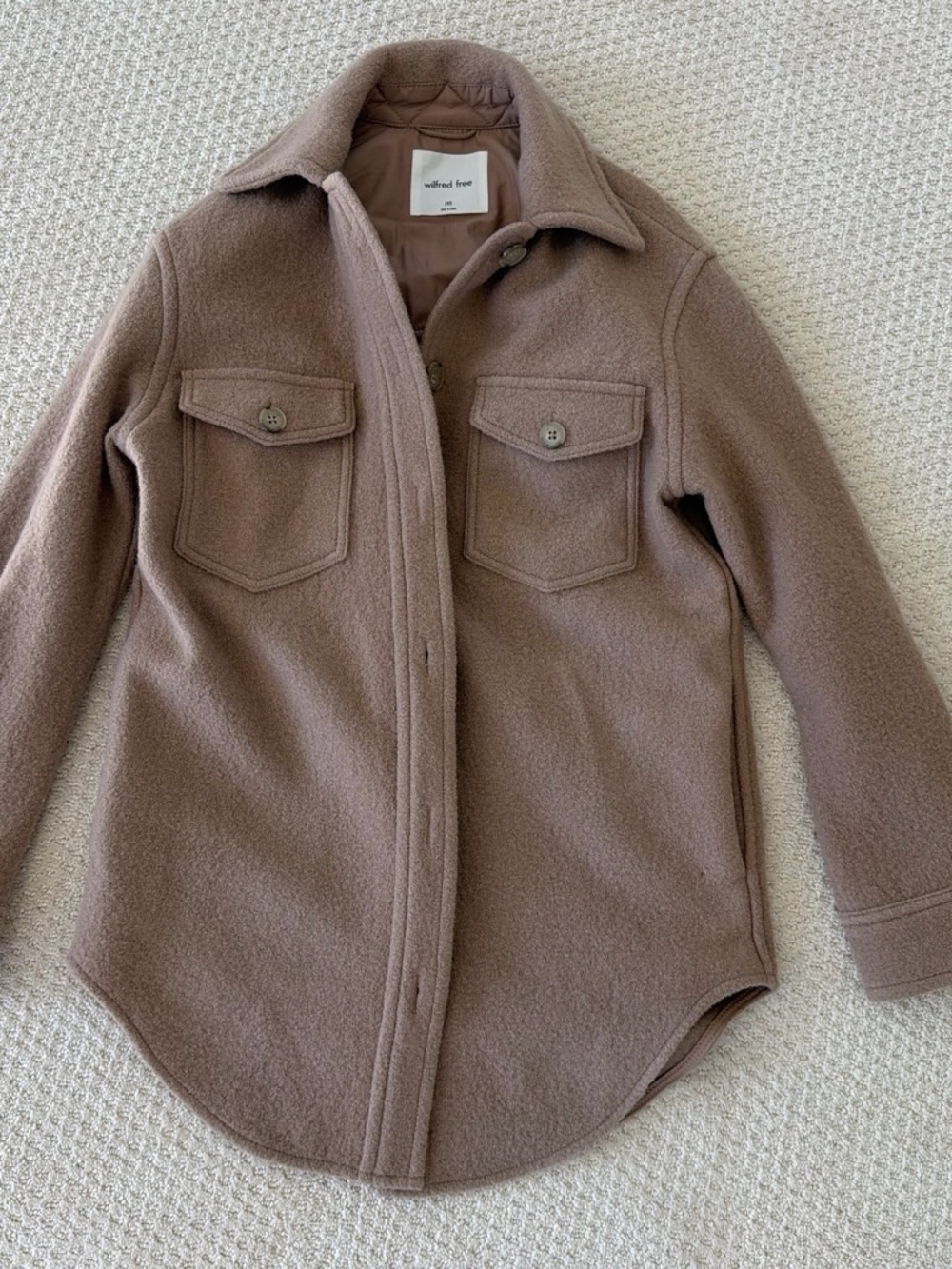 Aritzia Ganna Shirt Jacket